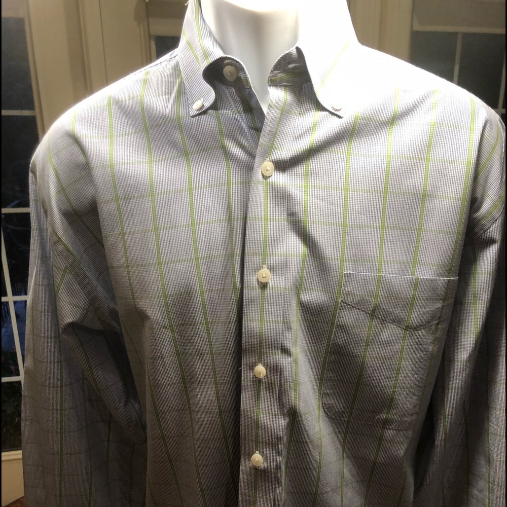 Alan Flusser M Mens Shirt - Picture 2 of 5
